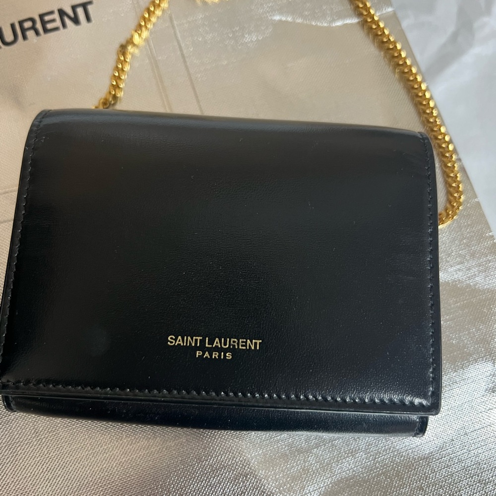 Saint Laurent mini chain wallet - Picture 2 of 8